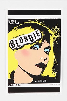 Blondie Poster