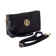 A-SHU MEDIUM MULTI-COMPARTMENT CROSS-BODY CLUTCH BAG - NAVY BLUE – A-SHU.CO.UK