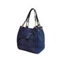 A-SHU NAVY BLUE 2-WAY TOTE HANDBAG / HOLDALL HANDBAG WITH LONG STRAP – A-SHU.CO.UK