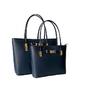 A-SHU DESIGNER STYLE NAVY BLUE BOW DESIGN 2 PIECE BAG IN BAG HANDBAG – A-SHU.CO.UK