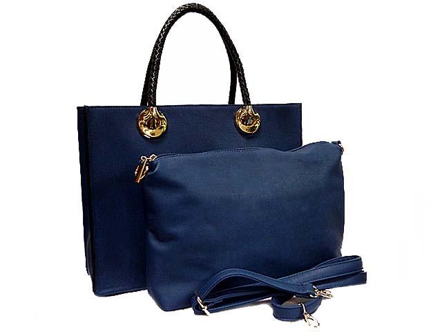 A-SHU NAVY 2 PIECE BAG SET ...
