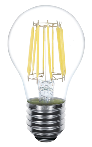 A19 LED 10 Filament 8W