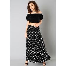 Teir Maxi Skirt - Polka
