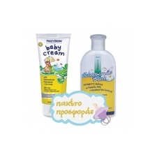Εικόνα του "Frezyderm Baby ΠΑΚΕΤΟ με Baby Cream Απαλή, Προστατευτική &amp; Αδιάβροχη Κρέμα για την Αλλαγή της Πάνας, 175ml &amp; Μαζί Baby Chamomile Bath Λεπτόρρευστο Διάλυμα για τον Καθαρισμό του Ερεθισμένου &amp; Ευαίσθητου Δέρματος, 200ml "