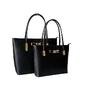 A-SHU DESIGNER STYLE BLACK BOW DESIGN 2 PIECE BAG IN BAG HANDBAG SET – A-SHU.CO.UK