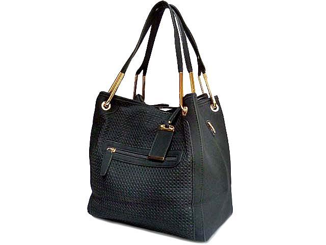 A-SHU BLACK 2-WAY TOTE HAND...