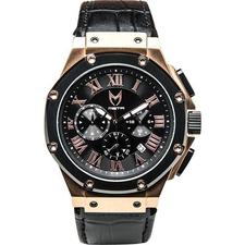 Watches - Meister Ambassador AM139CB Rose Gold And Black Crocodile Watch