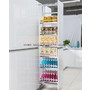 Folding Sliding Doors AVORIO PANTRY STORAGE UNIT