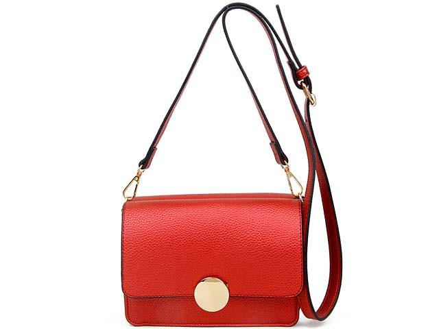 A-SHU SMALL RED LEATHER EFF...