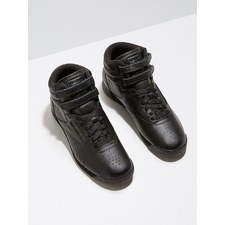 Reebok Freestyle Hi in Black 