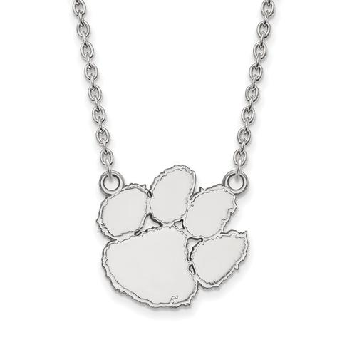 10k White Gold Logoart Clem...