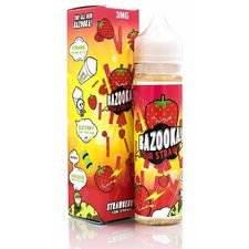 Strawberry by Bazooka Sour Straws E-Liquid