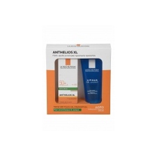 La Roche Posay Anthelios XL Anti-brillance Tinted SPF50  Αντηλιακή Gel Κρέμα Προσώπου με Χρώμα για Ματ Αποτέλεσμα, 50ml &amp; ΔΩΡΟ Lipikar Gel Lavant Απαλός Καθαρισμός Σώματος, 100ml