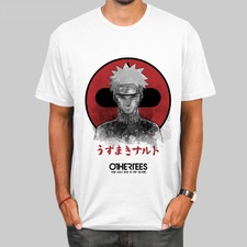 Naruto Anime Printed Men's T-Shirt Uzumaki Naruto T Shirt For Men 2017 New Summer Short Sleeve Casual Tops Tees (Copy)