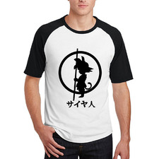 SON Goku Super saiyan anime DRAGON BALL t-shirts 2017 summer short raglan sleeve t shirts men harajuku tops tees