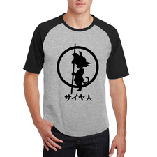 SON Goku Super saiyan anime DRAGON BALL t-shirts 2017 summer short raglan sleeve t shirts men harajuku tops tees