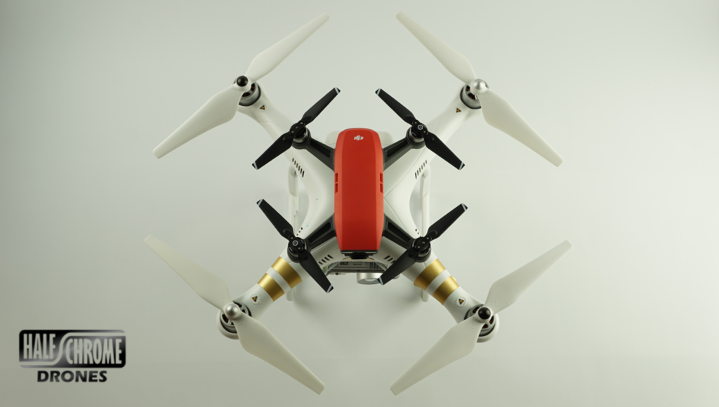 DJI Spark 2 Drone at half C...