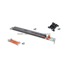 GARNET SOFT CLOSING ROLLER SET FOR WOODEN DOORS