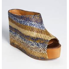 Jeffrey Campbell Virgo Peep Toe Wedge