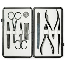 Leather-Bound Manicure Set