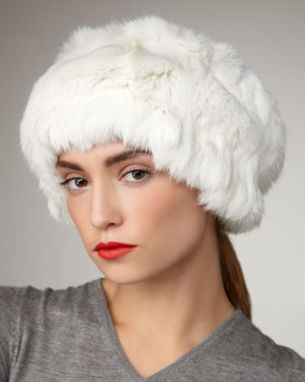 Adrienne Landau Rabbit Fur ...