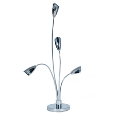 Chrome LED Multi Arm Table Lamp