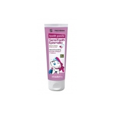 FREZYDERM SensiTeeth Epismalto Tooth Paste 1.450ppm 50ml, Φυσική επισμάλτωση, για παιδιά από 6 ετών, Φθόριο 1450ppm &amp; Ασβέστιο, Οδοντόκρεμα που ενισχύει φυσικά το σμάλτο των δοντιών &amp; σταματά την καταστροφή τους από τα οξέα των τροφών &amp; την τε