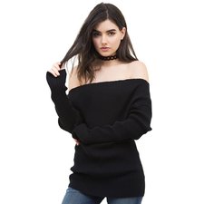 Majorelle Twister Sweater in Black 