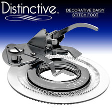 Distinctive Decorative Daisy Stitch Sewing Machine Presser Foot 