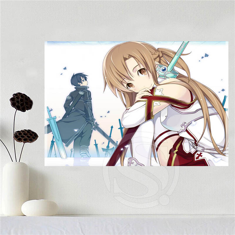 Custom canvas poster Art Sw...