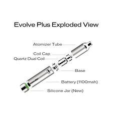 Evolve PLUS Quartz Dual Coil Vaporizer