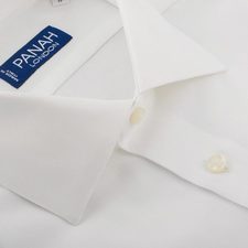 White Luxury Twill Shirt | Panah London