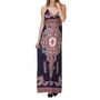 Buy Handkerchief Print Racerback Maxi Dress with Discounted Price