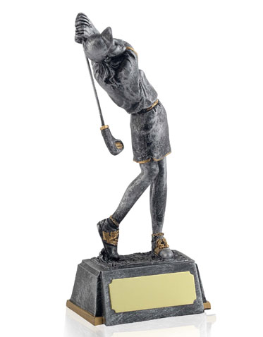 RESIN GOLF AWARD, 6"