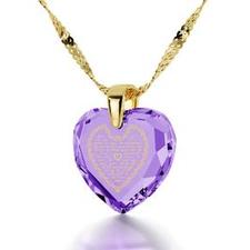 Top Gifts for Mom, Mothers Jewelry with CZ Heart Shaped Stone, Unusual Christmas Presents, by Nano