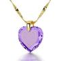 Top Gifts for Mom, Mothers Jewelry with CZ Heart Shaped Stone, Unusual Christmas Presents, by Nano