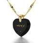 Top Womens Gifts,Lord of The Rings Jewelry, Gold Chain with Pendant, Nano