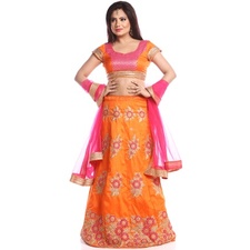 Buy Stylish Art Silk Lehengas by Chhabra555 (Pick Any 1)