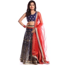 Buy Stylish Art Silk Lehengas by Chhabra555 (Pick Any 1)