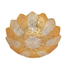 German Bowl-Gold and Silver Coated