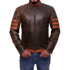 X-Men Wolverine Leather Jacket