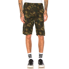 Stussy Camo Beach Short in Olive