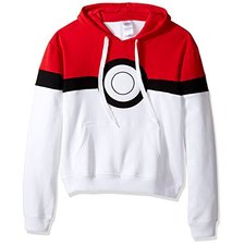 Pokemon Men's Pokeball Hoodie Sweatshirt