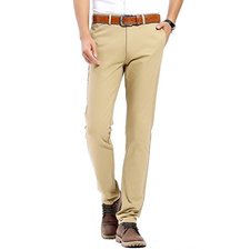 INFLATION Men’s Casual Stretch Pant Comfort Straight Leg Trousers 20-Color