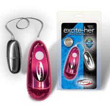 Excite-Her Silver Bullet Luster Pink - Waterproof