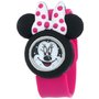 Disney Kids' MN1097 Minnie Mouse Watch with Pink Rubber Band