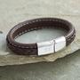 Braided Leather Bracelet For Men