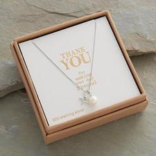 Wedding Thank You Necklace