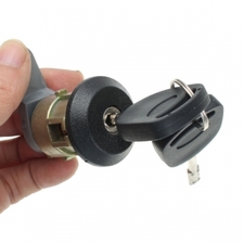 Auto Lockcraft Türschloss 2 Schlüssel für Ford Fiesta 1995-2002 KA 1996-2008 Courier Escort