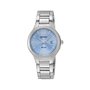 Seiko Women's Blue Dial Solar Calendar Watch
